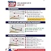 CleanCut Step Bathtub Accessibility Kit - Convert Existing Tub to Step-In Shower (Beige, Size Large)