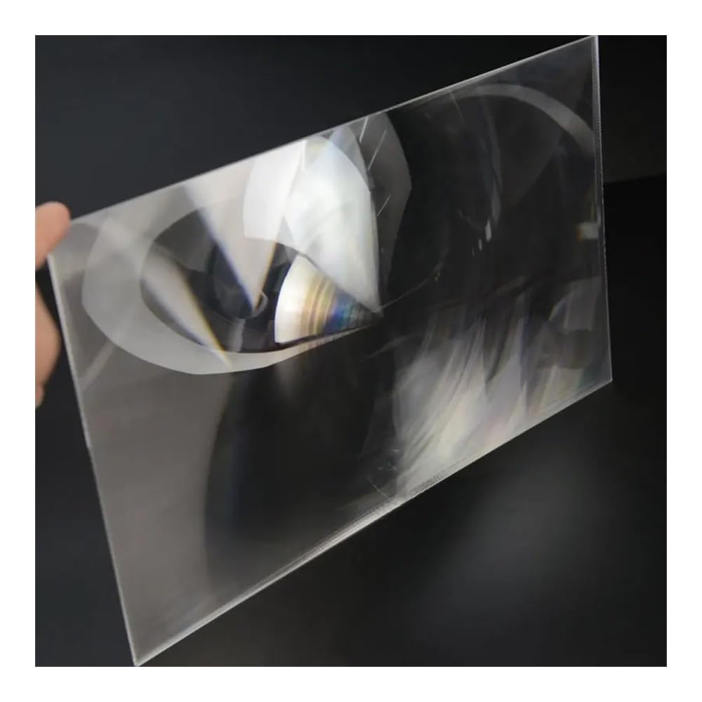 Kit accessori per microscopio Lente di Fresnel solare ottica di grandi dimensioni 400x300mm Lente d'ingrandimento for proiettore con lunghezza focale, lente for concentratore solare 1 PC Vetrini per m