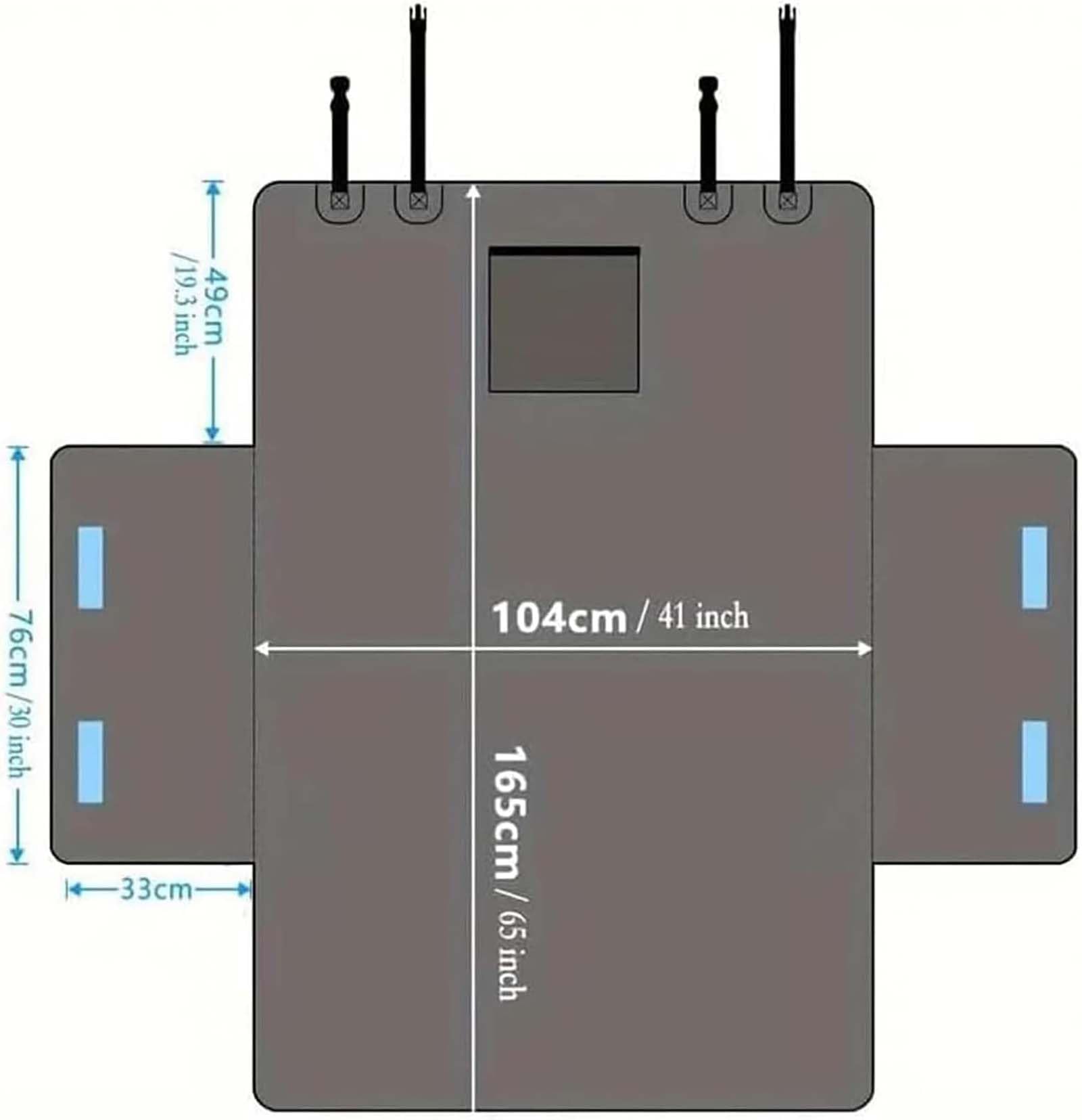 Funda Maletero Coche Perros para Jaecoo 5 J5 Jaecoo E5 Jaecoo 7 J7 Jaecoo 7 SHS, Impermeable y Resistente Protector Maletero Coche, Protector Coche Perro, Manta Perro Coche