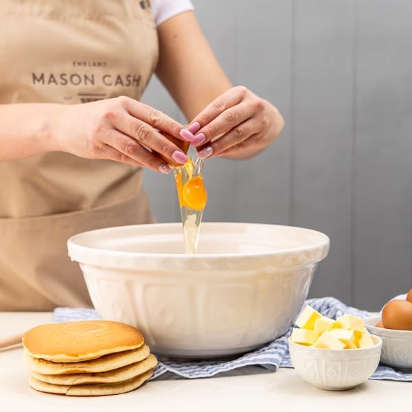 Mason Cash | Color Mix S12 Cream Mixing Bowl - 4.25 Quart - Thumbnail 5