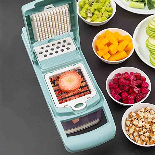 Nivalkid Multi-function Potato Carrot Slicer Manual Vegetable Cutter Grater Kitchen Tool Stainless Steel