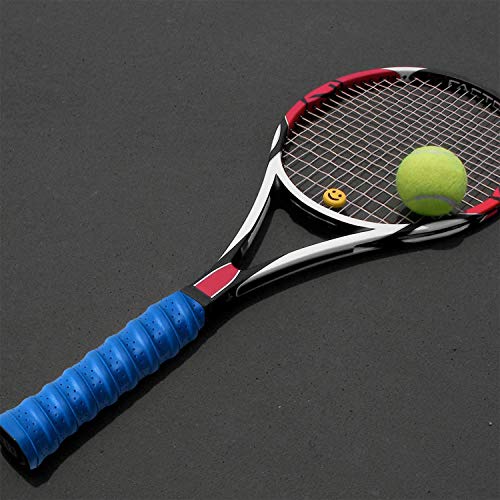 LATTCURE Griffbänder Badminton Grip, Badminton Griffband Schweißband PU Racquet Grip Anti Slip Griffband rutschfeste Schläger Grip Tape für Squash Tennis Badminton, 8 Stück - Image 6