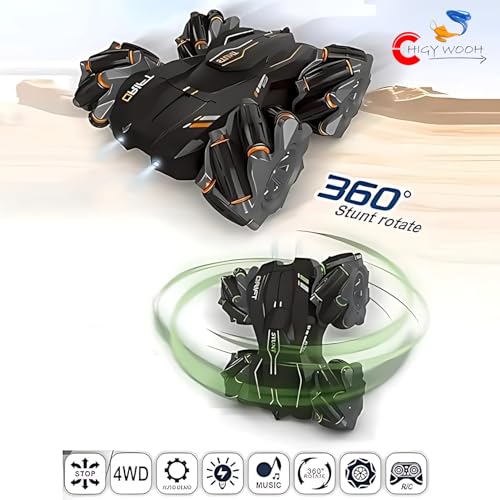 Image of Remote Control 4x4 Drift Stunt Car 4WD Racing Fall Resistant RC Car 360 Rotating Dual Sided Climbing High-Speed Tumbling Cross-Country Battle Off Road Rechargeable Adults Boy Girl