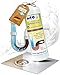 Produktbild AGO Abfluss-Clean Abflussreiniger flüssig 1L / kraftvoller Rohrreiniger löst Haare, Verstopfungen, Essensreste/Abflussfrei in Küche und Bad/Duschabfluss Reiniger
