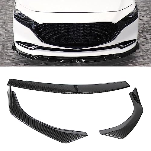 Aileron avant divisé Mazda 3 Axela 2020-2021 : spoiler de pare-chocs et menton de modification
