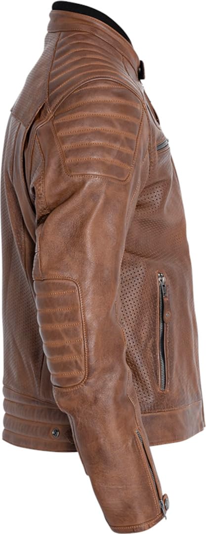 John Doe Giacca in pelle Storm I Giacca da moto I Uomo I Tobacco