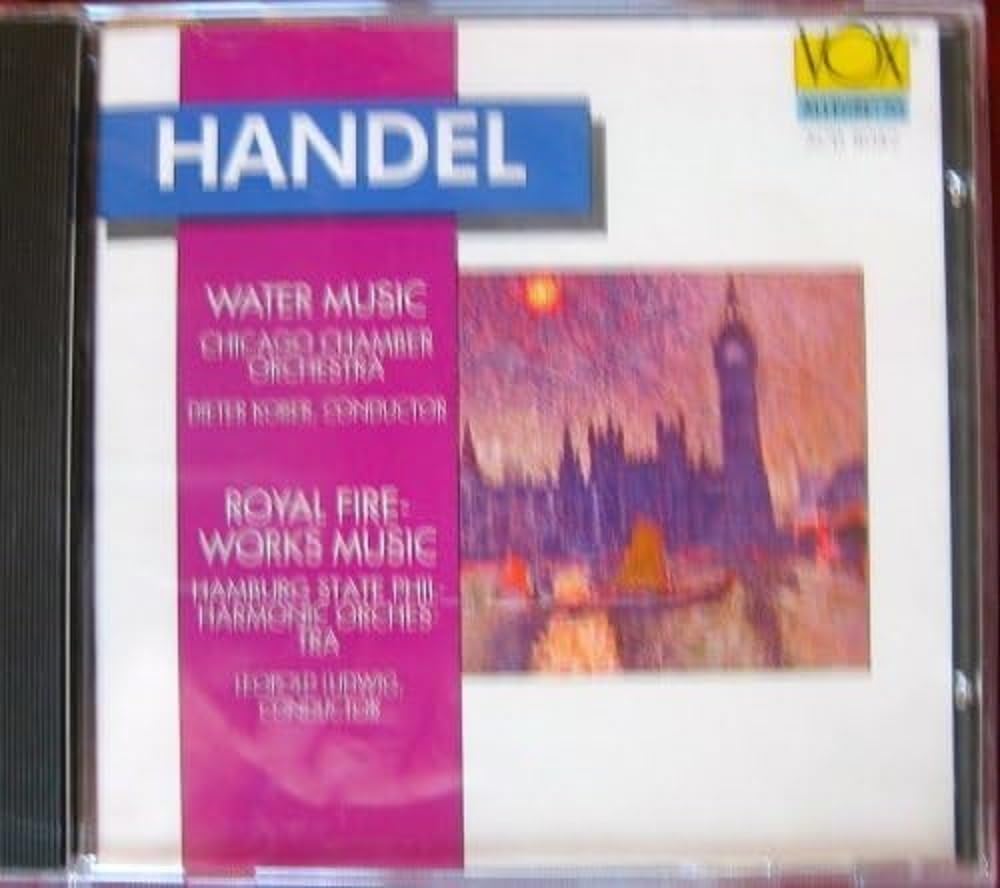 Water Music [Audio CD] Kober / Chicago Chamber Orch / Ludwig