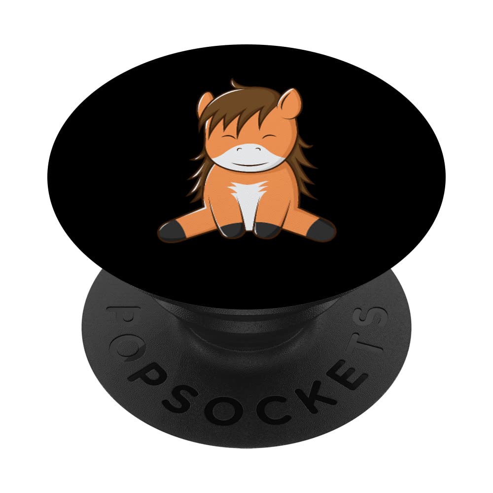 Ponny in Comic Style PopSockets Swappable PopGrip