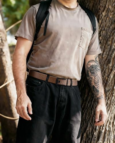 Image of CHAOREN Ratchet Tactical Belt Men - 1.5 inch Adjustable Nylon Work Belt