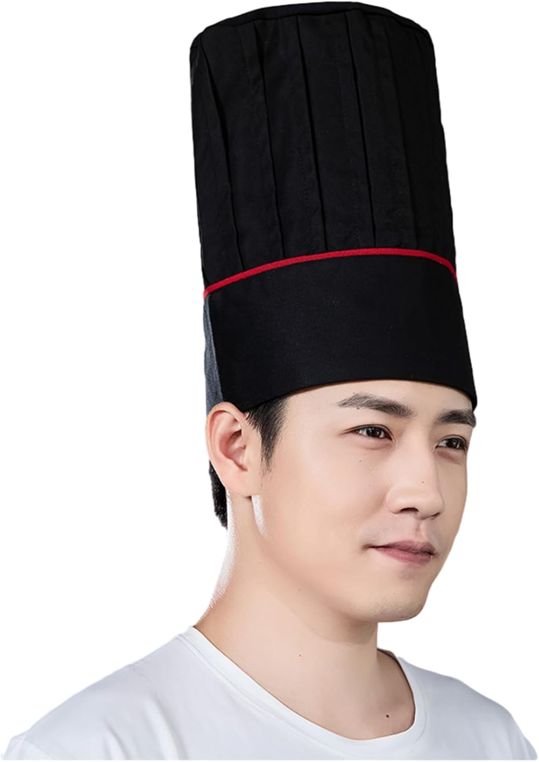 Hyzrz Tall Chef Hat Adult Adjustable Elastic Baker BBQ Grill Kitchen Cooking Chef Cap for Mother Father Day Birthday Gift - Image 3