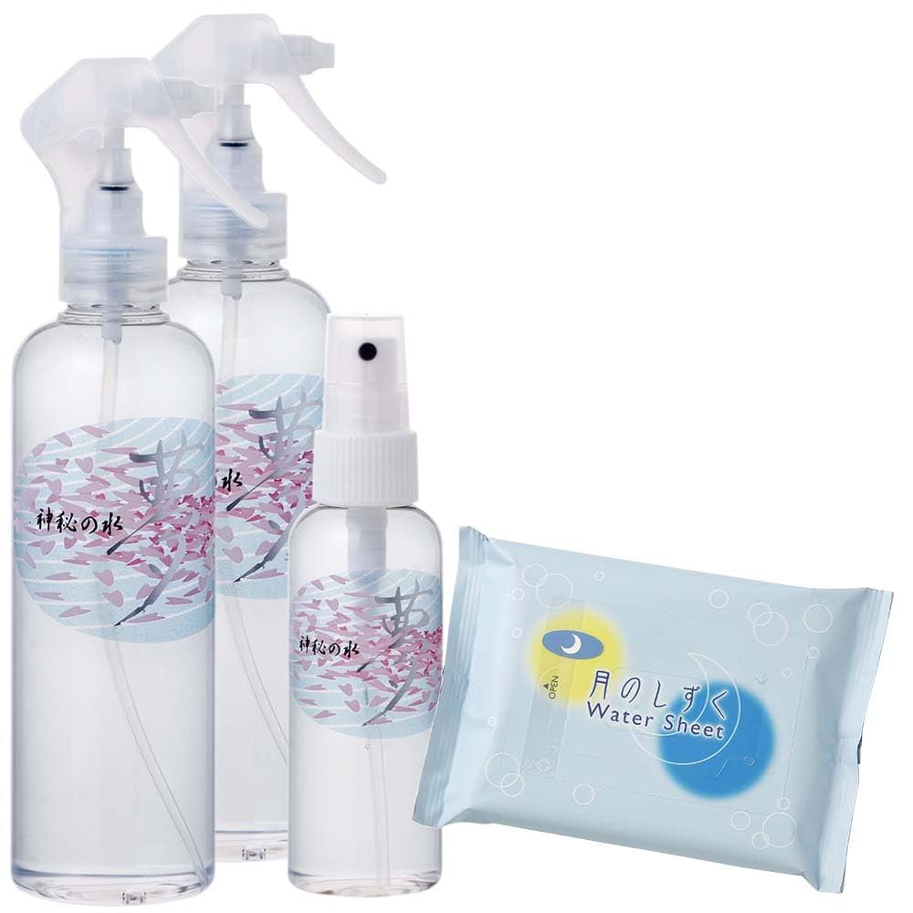 神秘の水　夢　280ml✖︎５本セット Amazon.co.jp: 神秘の水 夢 スプレー ゆの里 銀水 280ml（大