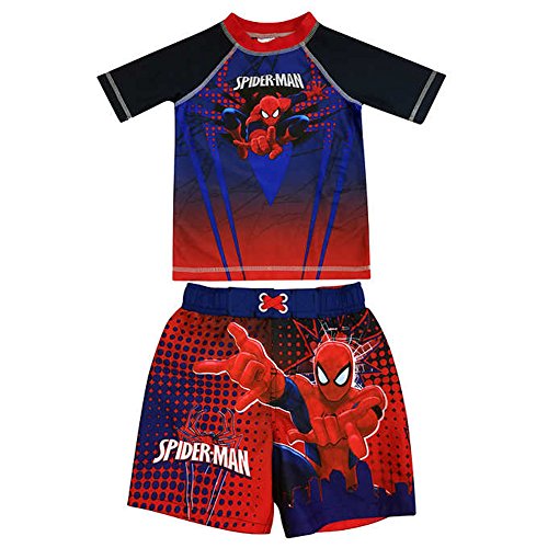 Spider-Man Character Little Boys 2-piece Swim Set Size 5