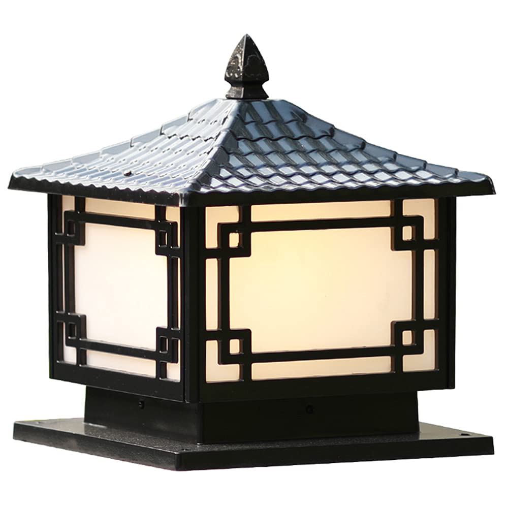 ChaoZanOutdoor Entrance Door Post Lights, Waterproof IP55, Outdoor Garden Lighting,AC 230 Volt 1 * E27 max 80W (Without Bulb)