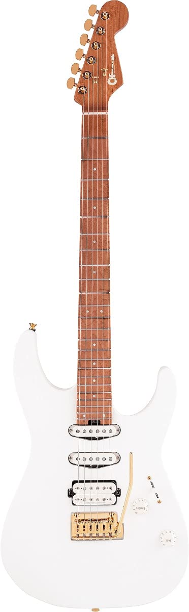 Amazon | PRO-MOD DK24 HSS 2PT CM, Snow White | エレキギター | 楽器
