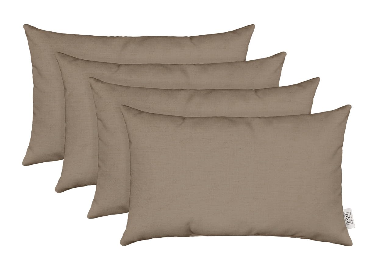 RSH DECOR: Sunbrella Lumbar Throw Pillows Set of 2 | 20