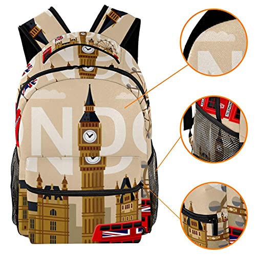Sac à dos de voyage confortable campus pour ranger livres et bouteille - 3