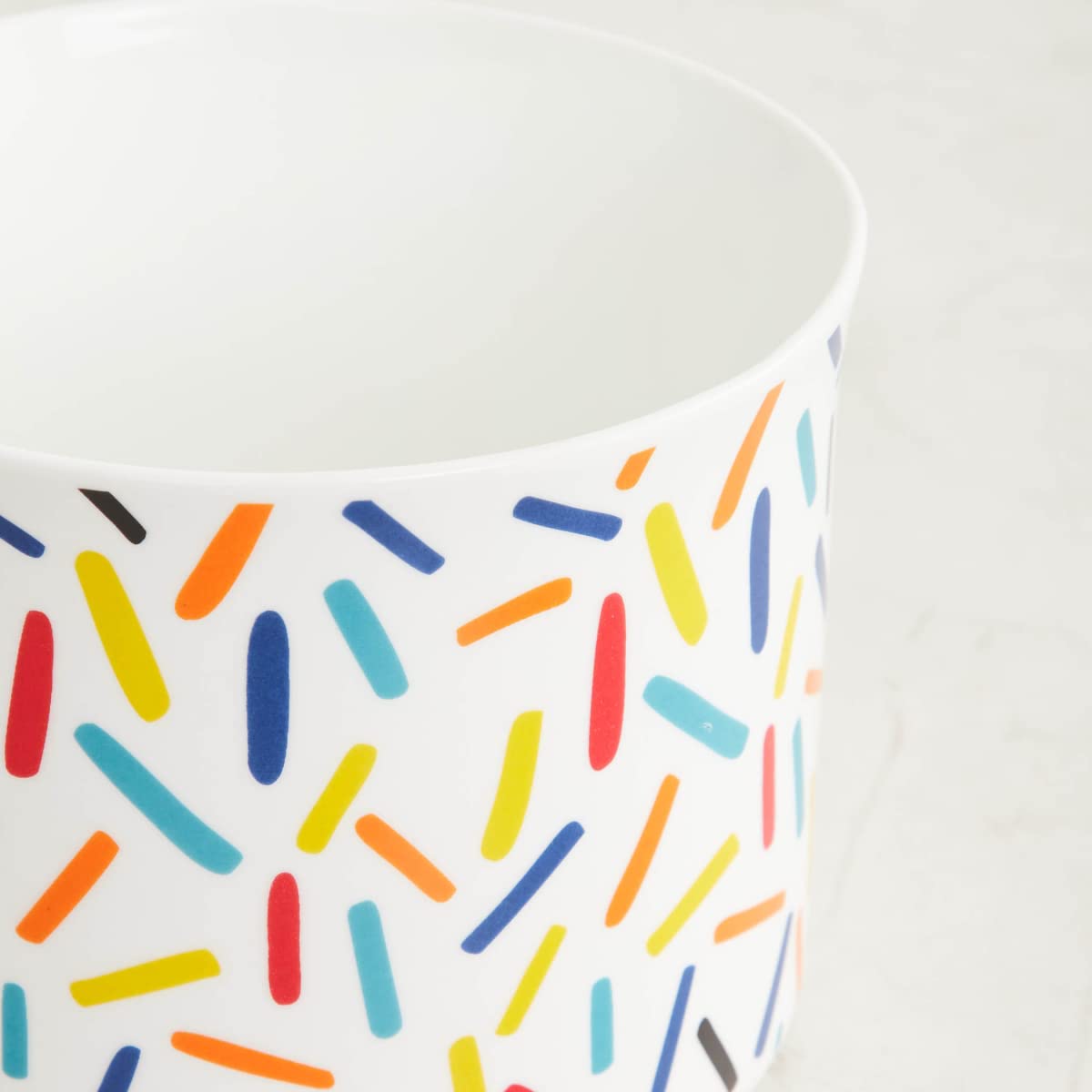 Home Centre GTL Pop Multicolour Printed Ceramic Planter, Standard