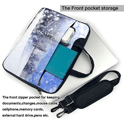 Bolso para portátil paisajes invernales 13/14/15.6 pulgadas miniatura 4
