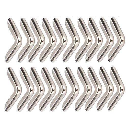 Lot de 20 protège-coins pour livres et scrapbooking - Décoration vintage Cover