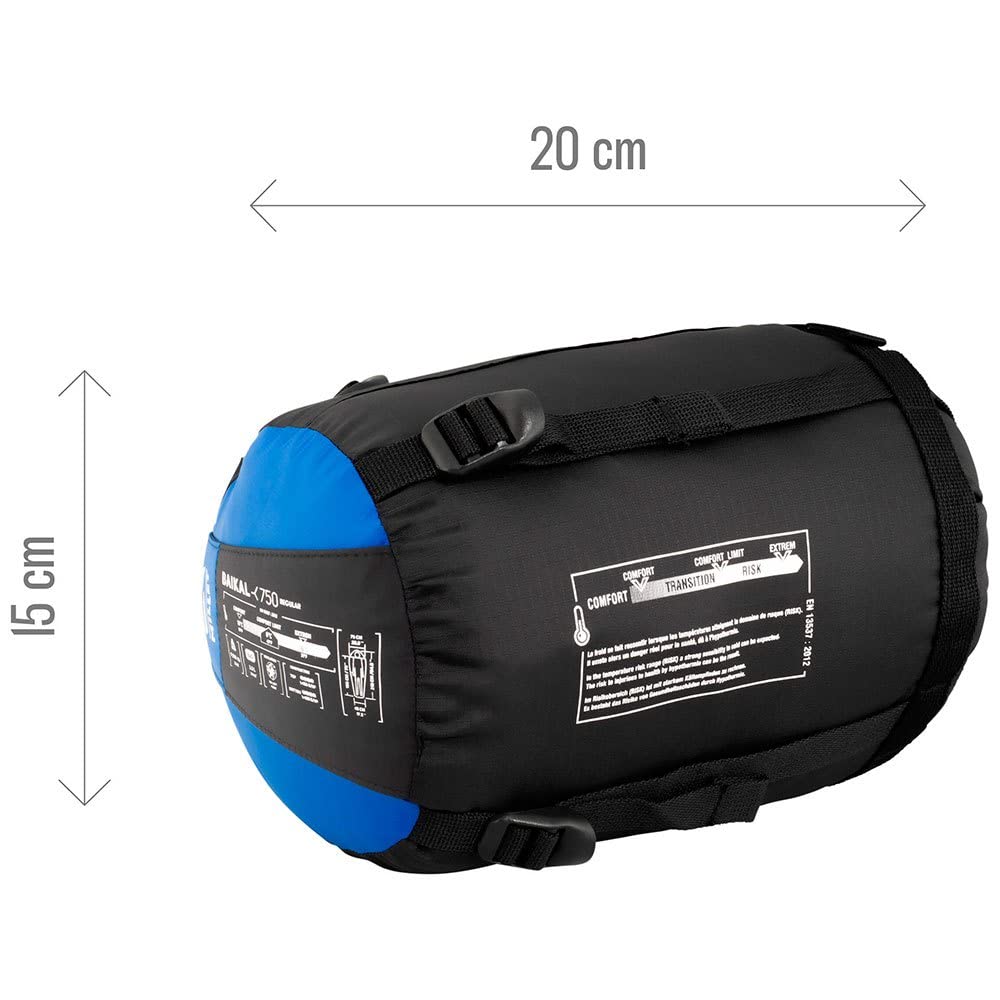 MILLET Baikal 750 Reg Saco De Dormir Mixto, Azul, Talla Única