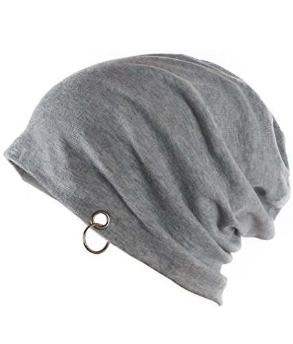 Gajraj Classic Grey Slouchy Beanie (With RIng) (B01ABUPHEW) Amazon Price History, Amazon Price Tracker