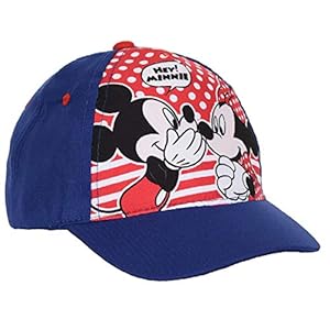 Disney Casquette de baseball Minnie et Mickey Mouse pour fille