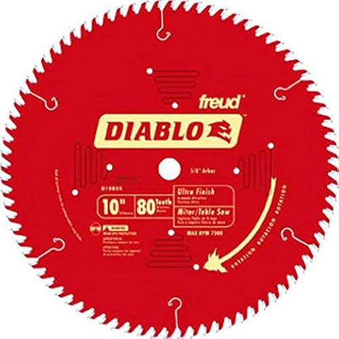 Freud D1080X Diablo 10" 80-Tooth Circular Saw Blade Cover