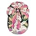 Men Women Pink Unicorn Flower Art Baseball Cap Snapback Dad Hat for Camping Golf Outdoor, Fashionable Comfortable Fit Peaked Cap