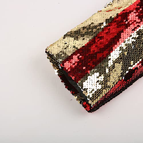 Sakko Herren Slim Fit Leichte Glitzer Sakko Silvester Party Kleidung Knöpfe Anzugjacke Anzug Jacke Stilvolle Smoking für Business Hochzeit Freizeit,A,XL(44R) – Bild 8