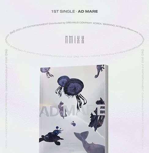 Miniatura 1 de JYP Ent. [YES24 PREORDER] NMIXX - AD MARE [Light Ver.] Álbum+Beneficio de Pre-Pedido+Juego de tarjetas fotográficas adicionales/K-POP sellado JYP,