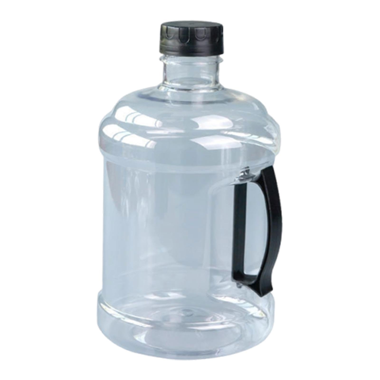 FashionCha Thickened Water Dispenser Bottle 3l Empty Water Bottle Container Large Jumbo Water Container BPA Free Water Cooler Dispenser Refill Water Bucket for Home Office Outdoor Travel, Black