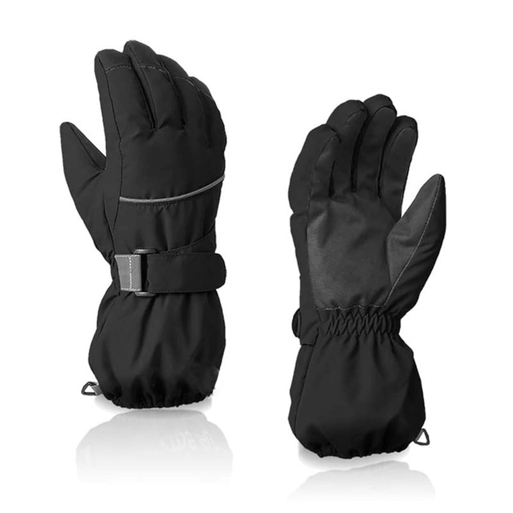 MyrRhe Guantes de esquí Impermeables: Calidez Invernal para niños y niñas, Ideales para Snowboard y Actividades de Nieve. Paquete de 3 46 años