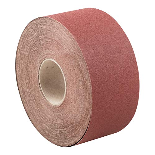 PFERD TOOLS Schleifbandrolle | Gewebe, 100mm x 50m, Korund A80 | 45016308 – für universelle Anwendung