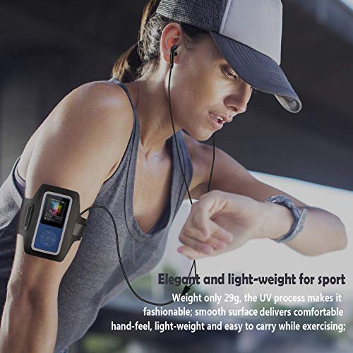 AGPTEK MP3 Player, Muziek MP3-speler met 1,8 inch TFT-kleurenbeeldscherm, 70 uur afspeeltijd, met FM, opname en micro-SD-kaartsleuf A02, blauw - Image 3