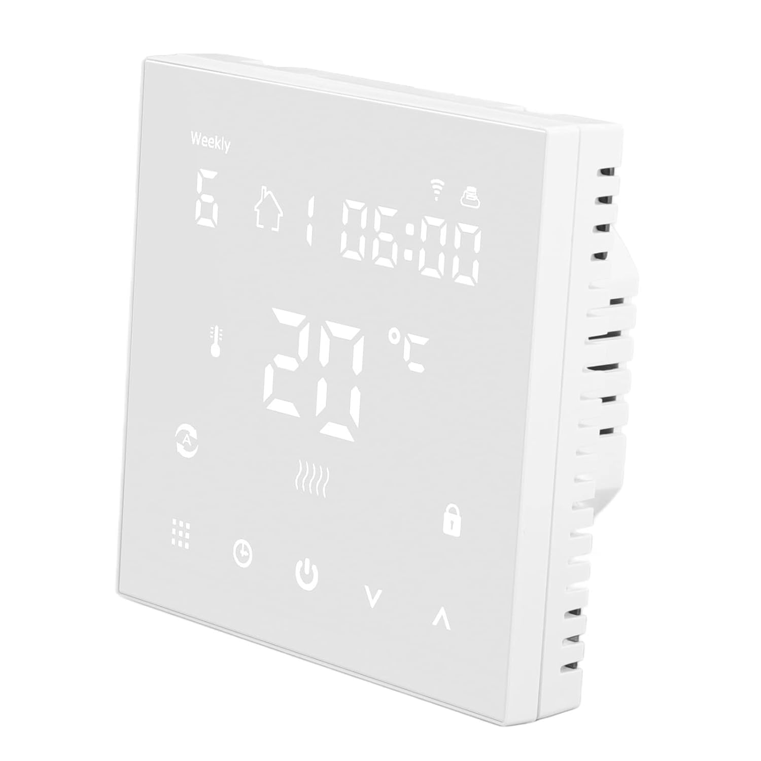 Smart Thermostat, Room Temperature Calibration Child Safety Lock