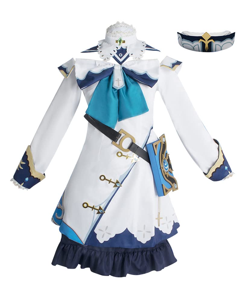 DAZCOS Women Barbara Gunnhildr Cosplay Costume