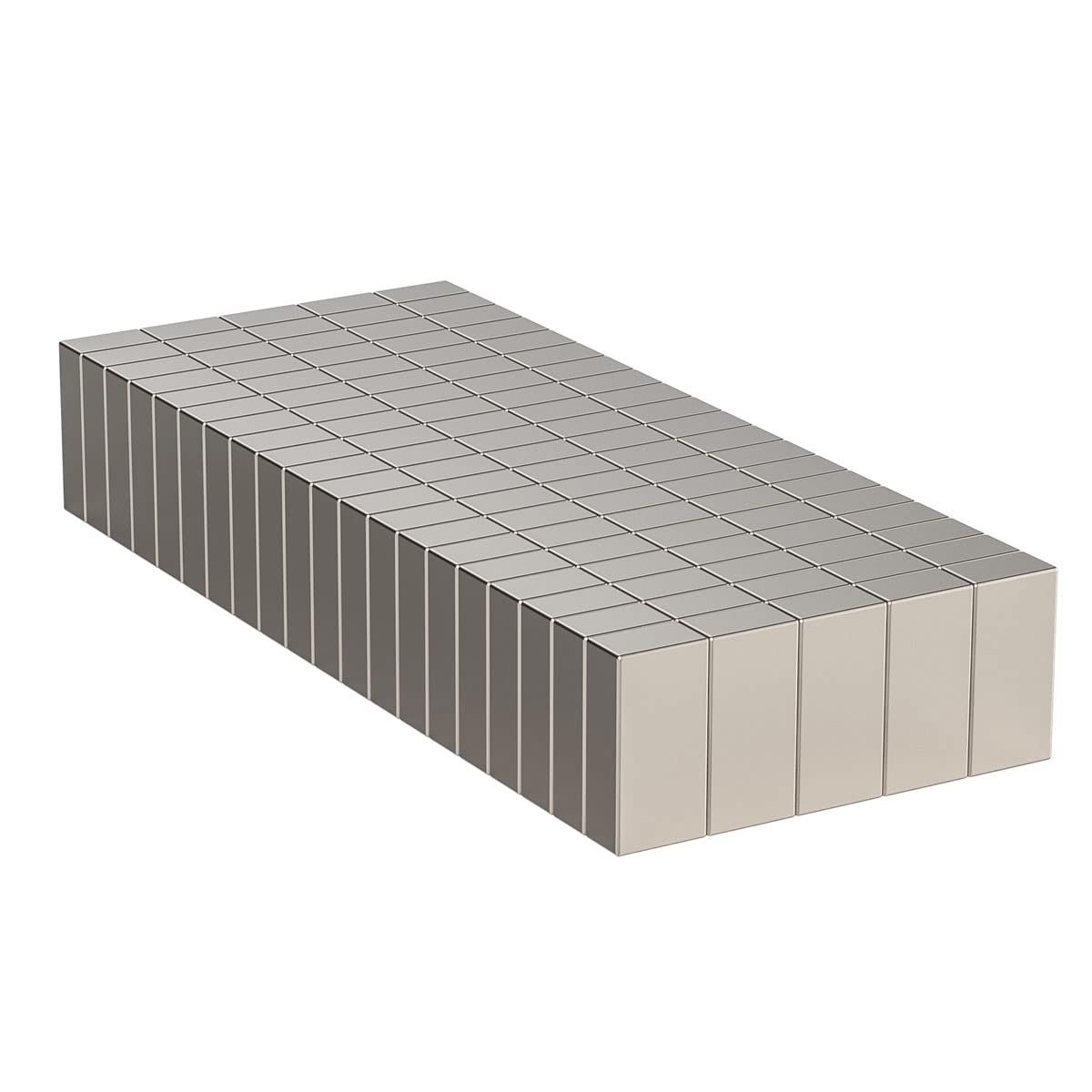 100PCS Rectangular Magnets - Refrigerator Magnets Fridge Magnets Whiteboard Magnets Small Magnets Mini Magnets for Office, Hobbies, Crafts and Science (10x5x3mm)