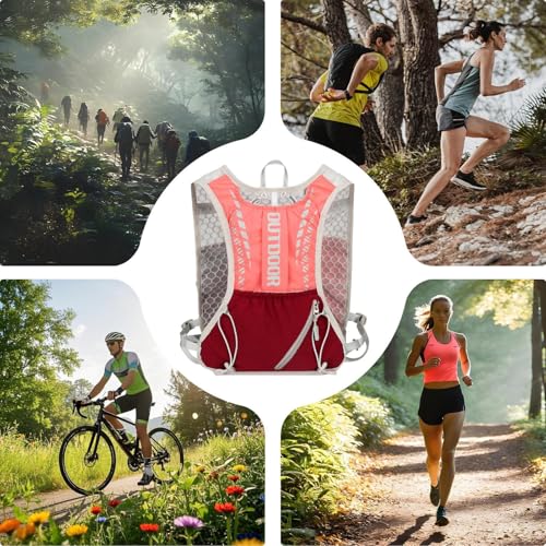 Chaleco de correr para mujer ajustable con reflectante para senderismo y gym 4