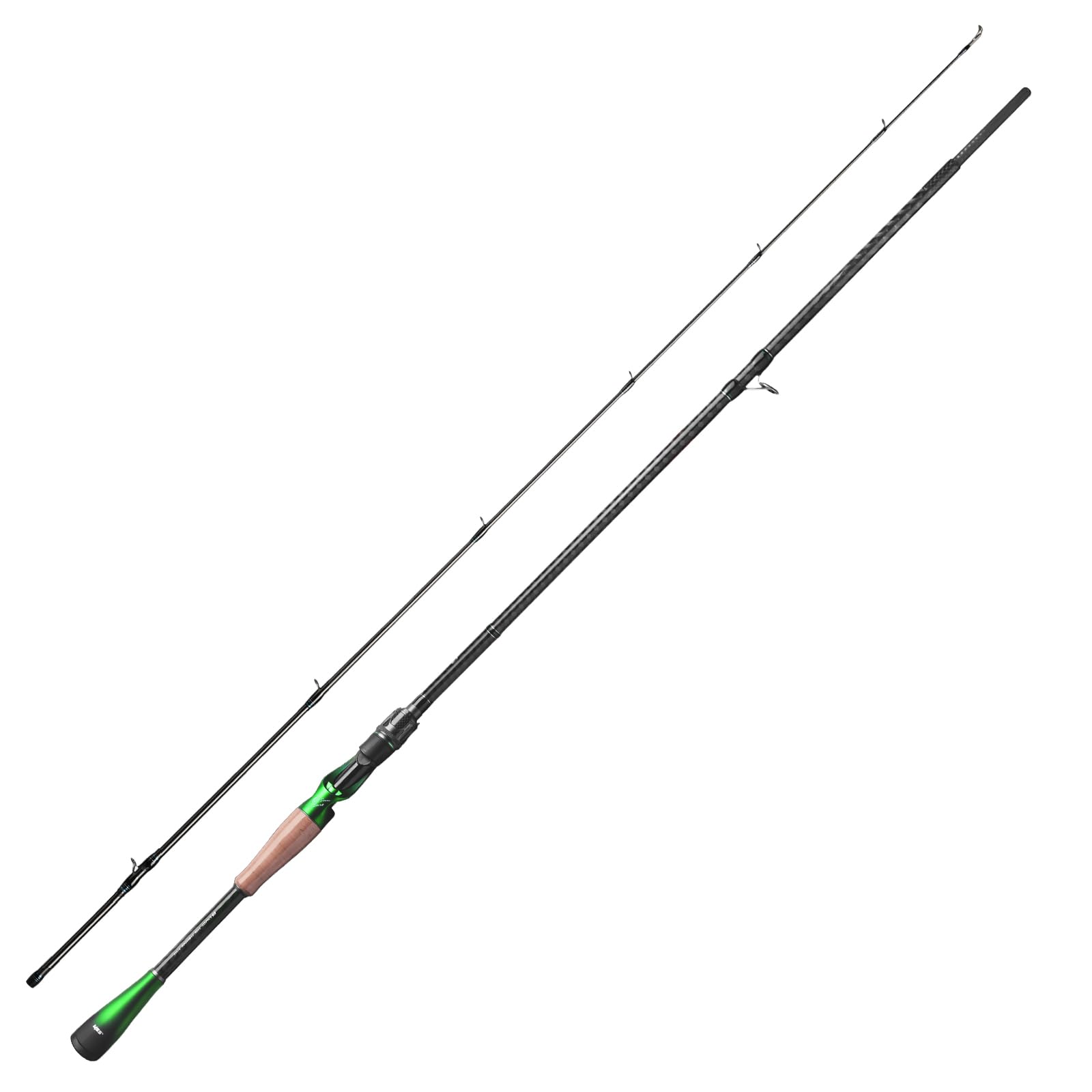 HANDING Magic Soul Fishing Rod, Fuji ARing Guides, 2Piece BFS
