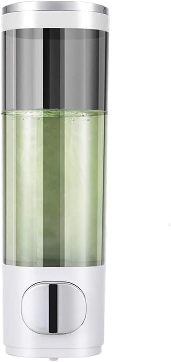 Soap Dispenser Soap Dispenser 1/2-Chamber Shower Dispenser Manual Wall Soap Dispenser for Kitchen, Bathroom, Hotel 400ml Kitchen Bathroom(Gold)