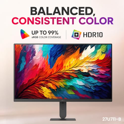 Image of LG Ultrafine U7 27 inch UHD 4K IPS Monitors 27U711-B | 3-Pack Bundle + More |
