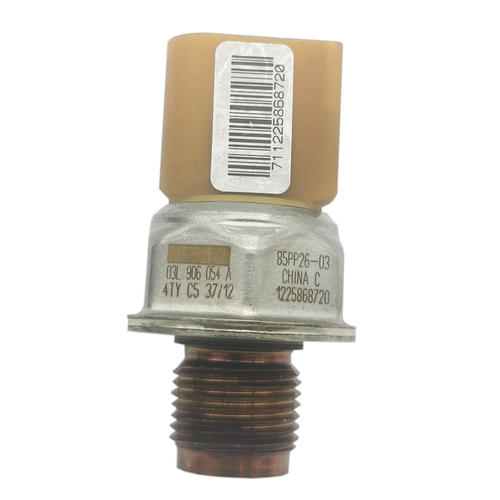 057130764H & 03L906054A Tubo Distribuidor de Combustible Válvula Reguladora de Presión y Sensor Compatible con AU-DI A3 A4 A5 A6 A8 Q3 Q5 Q7 TT Compatible con BEETLE Go-lf Jetta Pas-sat Touran