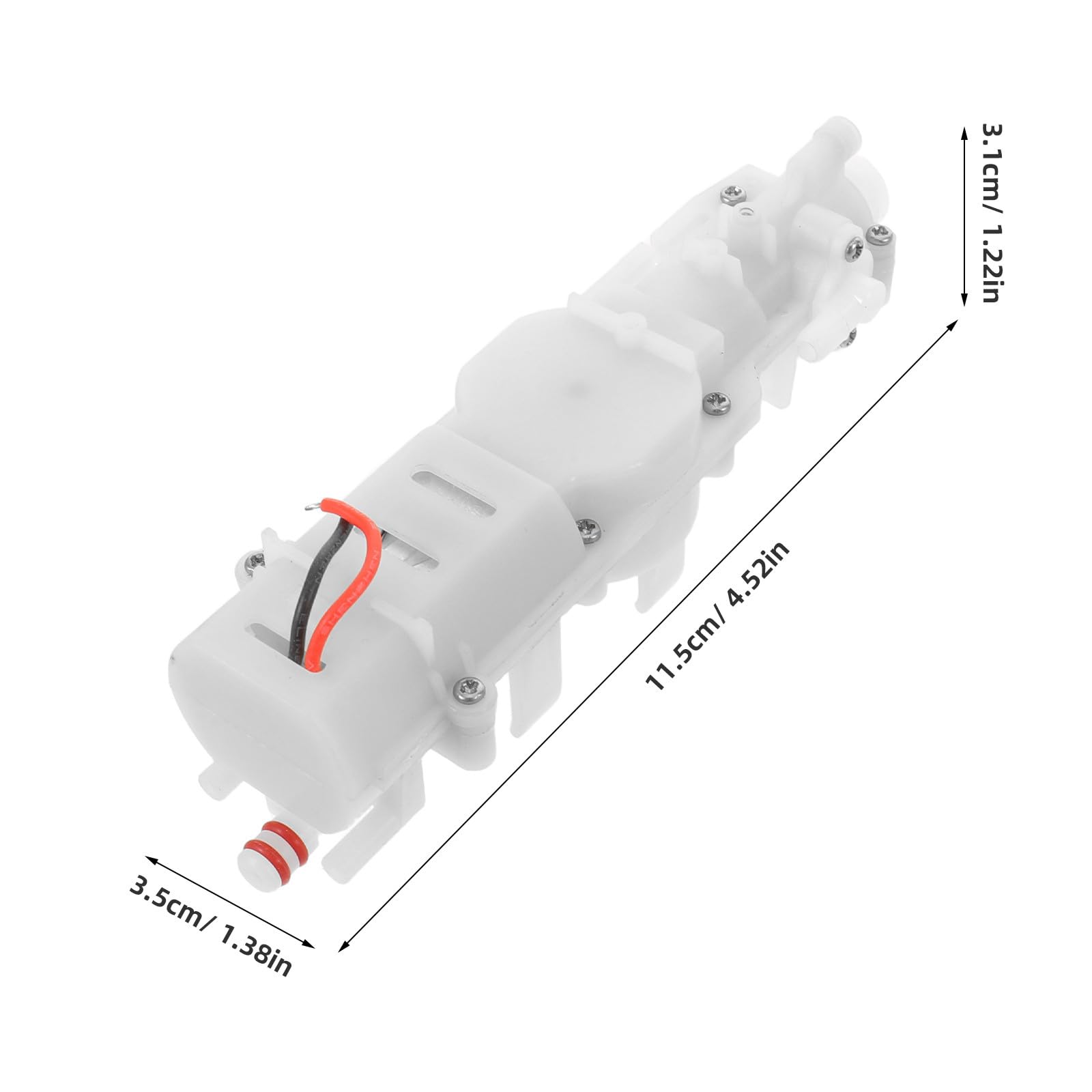 ibasenice Conjunto de bomba para irrigador bucal eléctrico, motor interno de repuesto para irrigador bucal miniatura, bajo nivel de ruido para reparación de irrigadores dentales.