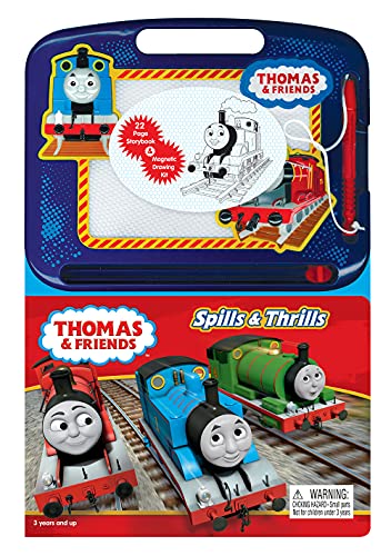 Thomas & Friends Spills & Thrills Read & Doodle - Learning resources for kids, a magnetic drawing...