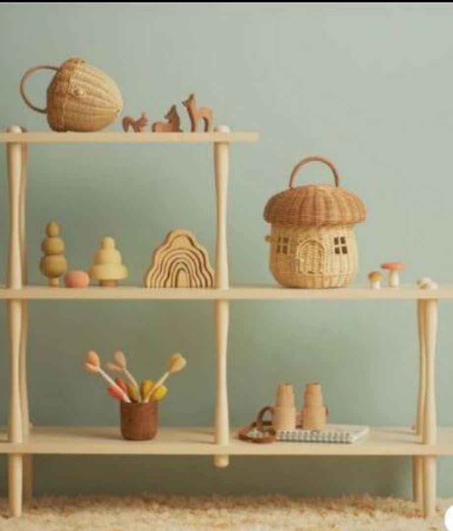 Amazon | olliella きのこバスケット かご ドールハウス オリエラ 正規