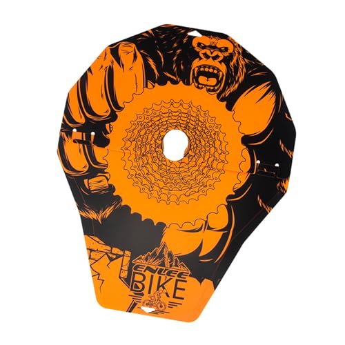 耐久性自転車ディスクブレーキカバーは、簡単な掃除のための再片虫ガードホイール保護カバー再利用可能な自転車ブレーキ保護者