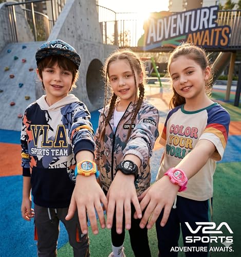 Image of V2A NOVA-X 2930 Digital Watch for Boys | Colour Pop Sports Design | Active Everyday Watch for Kids with Digital Display, Backlight & 50M Water Resistance