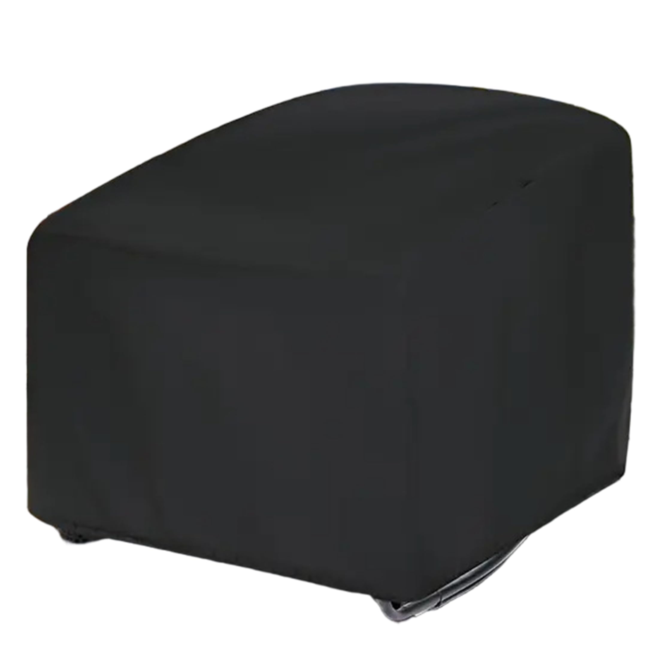 Housse de chaise à bascule extérieure imperméable noire 42x42x34 pouces