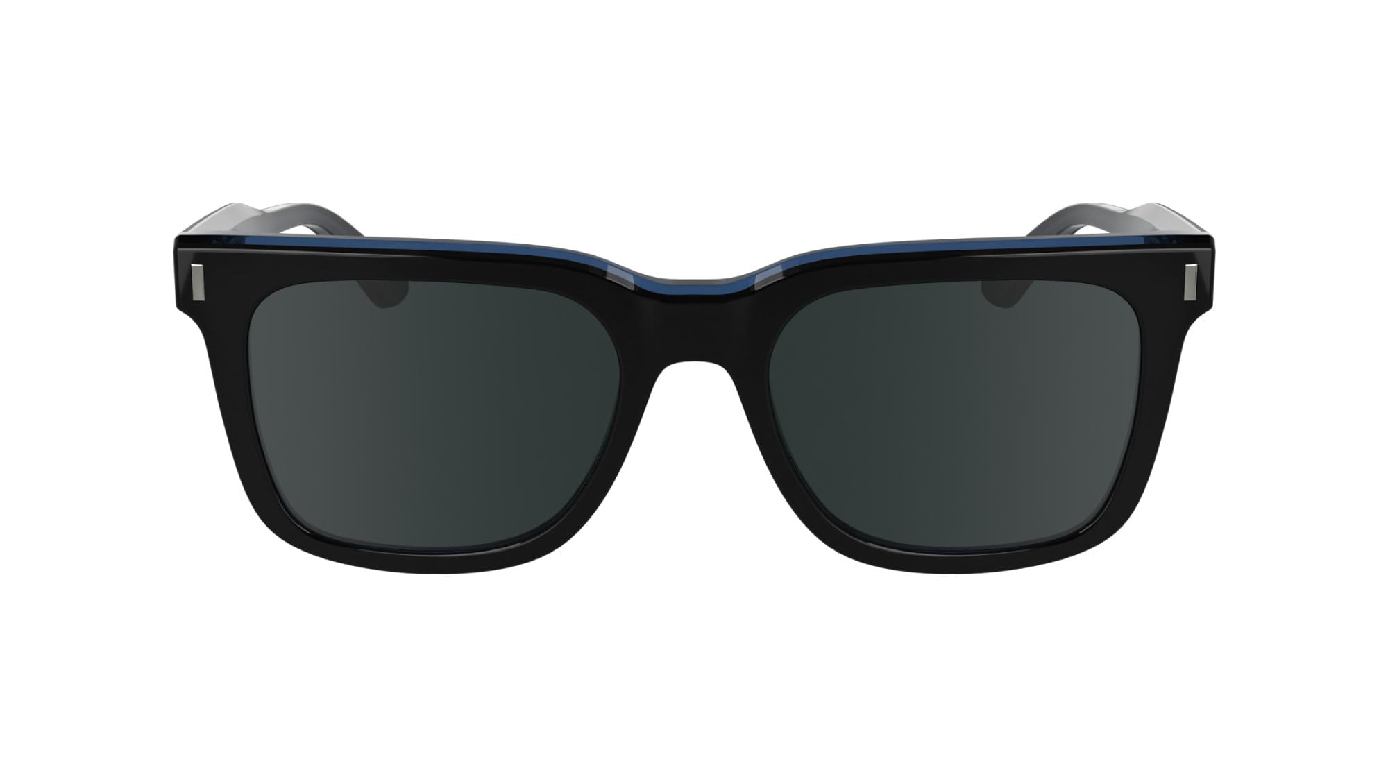Calvin Klein Men's Sunglasses CK24536S - Black/Avio with Solid Grey Lens