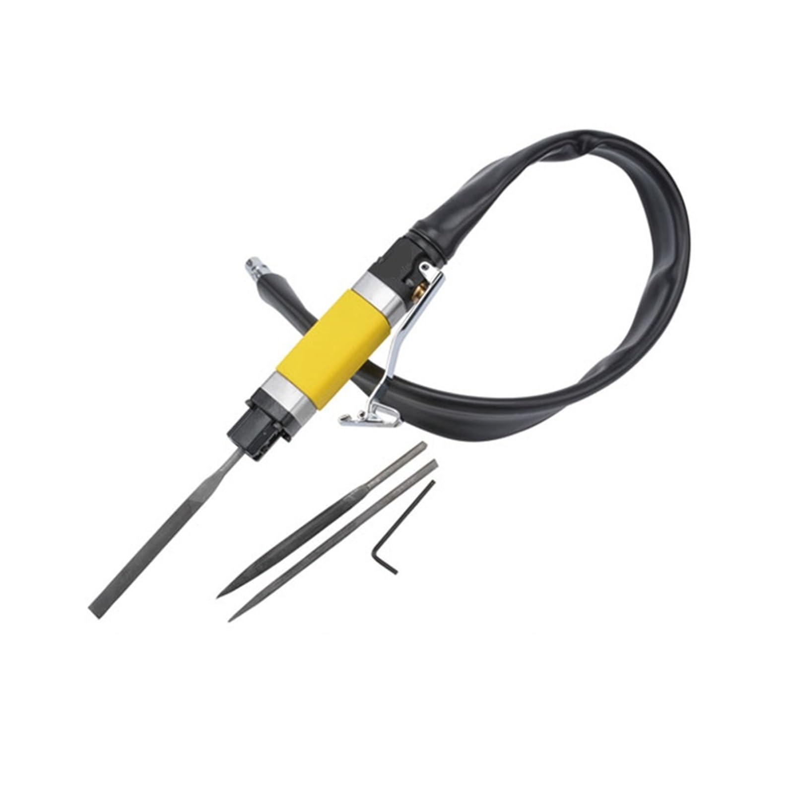 CUDTAPI Air Grinder File Pneumatic Air Reciprocating File Buffing Power Polishing Grinding Tools Polisher Machine Reciprocating Filing Tool